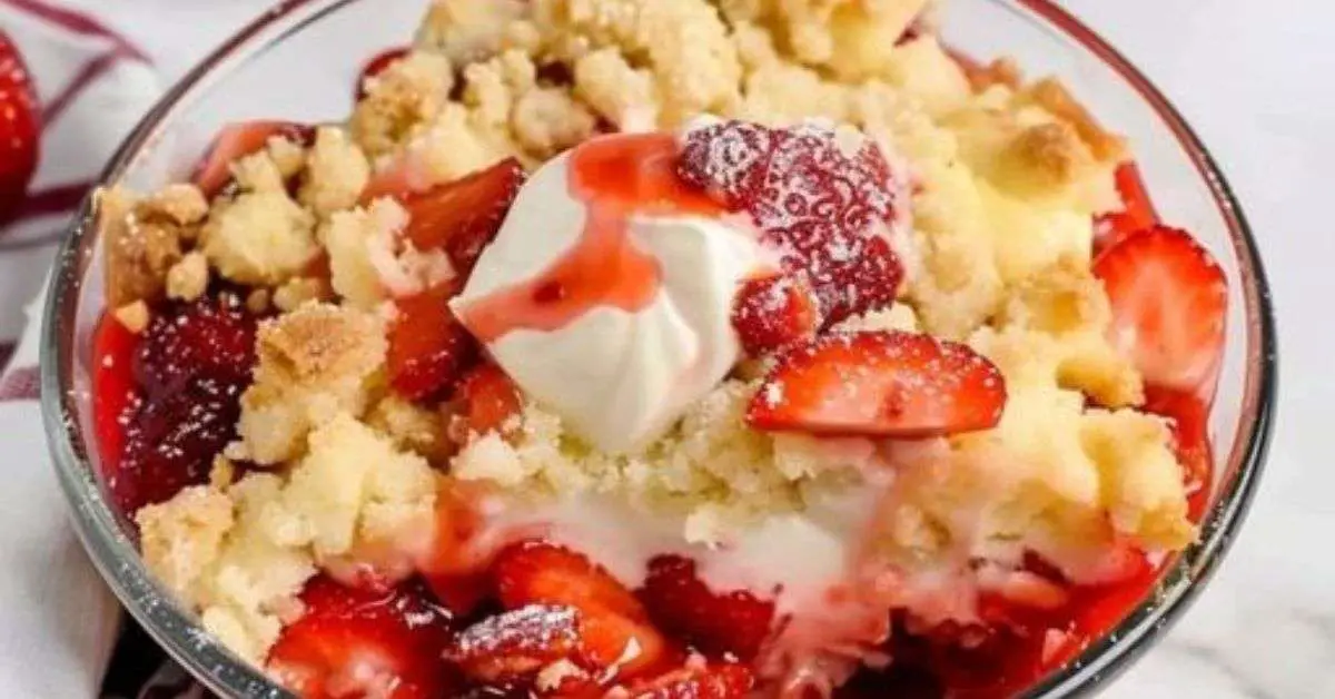 Strawberry Rhubarb Cobbler Recipe