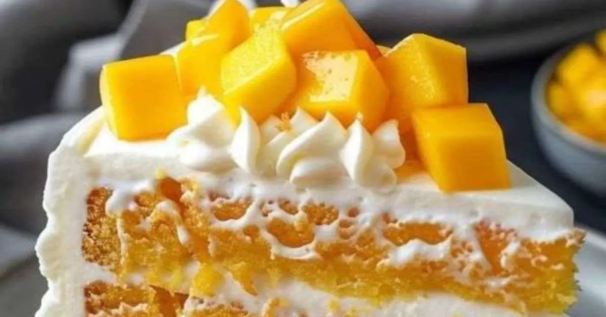 Mango Delight Cake Recipe